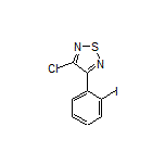 3-Chloro-4-(2-iodophenyl)-1,2,5-thiadiazole