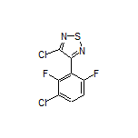 3-Chloro-4-(3-chloro-2,6-difluorophenyl)-1,2,5-thiadiazole
