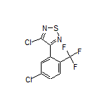 3-Chloro-4-[5-chloro-2-(trifluoromethyl)phenyl]-1,2,5-thiadiazole