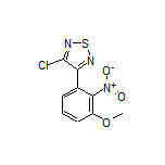 3-Chloro-4-(3-methoxy-2-nitrophenyl)-1,2,5-thiadiazole