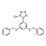 3-[3,5-Bis(benzyloxy)phenyl]-4-chloro-1,2,5-thiadiazole