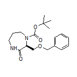 (S)-1-Boc-2-[(benzyloxy)methyl]-3-oxo-1,4-diazepane