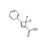 2,2-Difluoro-3-phenylbicyclo[1.1.1]pentane-1-carboxylic Acid