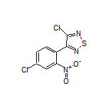 3-Chloro-4-(4-chloro-2-nitrophenyl)-1,2,5-thiadiazole