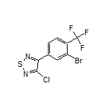 3-[3-Bromo-4-(trifluoromethyl)phenyl]-4-chloro-1,2,5-thiadiazole