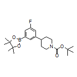 3-(1-Boc-4-piperidyl)-5-fluorophenylboronic Acid Pinacol Ester