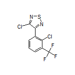 3-Chloro-4-[2-chloro-3-(trifluoromethyl)phenyl]-1,2,5-thiadiazole