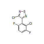 3-Chloro-4-(2-chloro-3,6-difluorophenyl)-1,2,5-thiadiazole