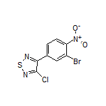3-(3-Bromo-4-nitrophenyl)-4-chloro-1,2,5-thiadiazole