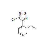 3-Chloro-4-(2-ethylphenyl)-1,2,5-thiadiazole