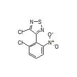 3-Chloro-4-(2-chloro-6-nitrophenyl)-1,2,5-thiadiazole