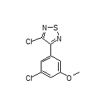 3-Chloro-4-(3-chloro-5-methoxyphenyl)-1,2,5-thiadiazole