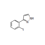 3-(2-Iodophenyl)-1H-pyrazole