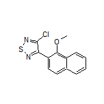 3-Chloro-4-(1-methoxy-2-naphthyl)-1,2,5-thiadiazole