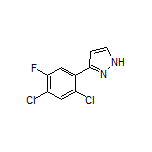 3-(2,4-Dichloro-5-fluorophenyl)-1H-pyrazole