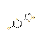 5-Chloro-2-(3-pyrazolyl)pyridine