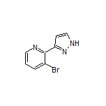 3-Bromo-2-(3-pyrazolyl)pyridine