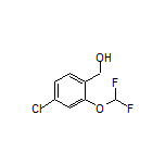 4-Chloro-2-(difluoromethoxy)benzyl Alcohol