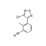 3-(4-Chloro-1,2,5-thiadiazol-3-yl)-2-methylbenzonitrile
