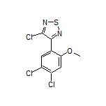 3-Chloro-4-(4,5-dichloro-2-methoxyphenyl)-1,2,5-thiadiazole