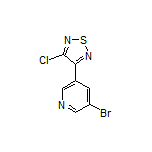 3-(5-Bromo-3-pyridyl)-4-chloro-1,2,5-thiadiazole