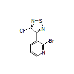 3-(2-Bromo-3-pyridyl)-4-chloro-1,2,5-thiadiazole