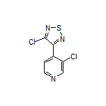 3-Chloro-4-(3-chloro-4-pyridyl)-1,2,5-thiadiazole
