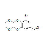 3-Bromo-4,5-bis(methoxymethoxy)benzaldehyde