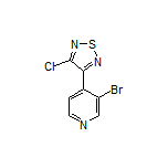 3-(3-Bromo-4-pyridyl)-4-chloro-1,2,5-thiadiazole