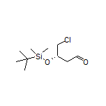 (S)-3-[(tert-Butyldimethylsilyl)oxy]-4-chlorobutanal