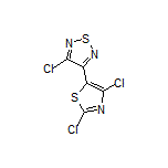 3-Chloro-4-(2,4-dichloro-5-thiazolyl)-1,2,5-thiadiazole