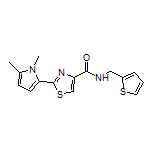 2-(1,5-Dimethyl-2-pyrrolyl)-N-(2-thienylmethyl)thiazole-4-carboxamide