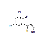 3-(3,5-Dichloro-2-fluorophenyl)-1H-pyrazole