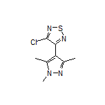 3-Chloro-4-(1,3,5-trimethyl-1H-pyrazol-4-yl)-1,2,5-thiadiazole