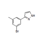 3-(3-Bromo-5-methylphenyl)-1H-pyrazole