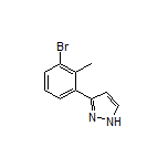 3-(3-Bromo-2-methylphenyl)-1H-pyrazole