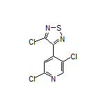 3-Chloro-4-(2,5-dichloro-4-pyridyl)-1,2,5-thiadiazole