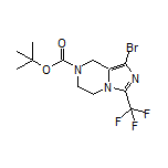 1-Bromo-7-Boc-3-(trifluoromethyl)-5,6,7,8-tetrahydroimidazo[1,5-a]pyrazine