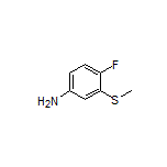 4-Fluoro-3-(methylthio)aniline