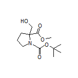 Methyl 1-Boc-2-(hydroxymethyl)pyrrolidine-2-carboxylate