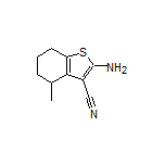 2-Amino-4-methyl-4,5,6,7-tetrahydrobenzo[b]thiophene-3-carbonitrile
