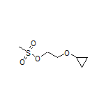 2-Cyclopropoxyethyl Methanesulfonate