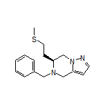 (S)-5-Benzyl-6-[2-(methylthio)ethyl]-4,5,6,7-tetrahydropyrazolo[1,5-a]pyrazine