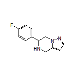 6-(4-Fluorophenyl)-4,5,6,7-tetrahydropyrazolo[1,5-a]pyrazine