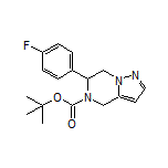 5-Boc-6-(4-fluorophenyl)-4,5,6,7-tetrahydropyrazolo[1,5-a]pyrazine