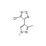 3-Chloro-4-(1,3-dimethyl-1H-pyrazol-4-yl)-1,2,5-thiadiazole