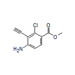 Methyl 4-Amino-2-chloro-3-ethynylbenzoate