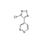 3-Chloro-4-(4-pyridazinyl)-1,2,5-thiadiazole