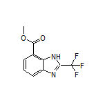 Methyl 2-(Trifluoromethyl)-1H-benzo[d]imidazole-7-carboxylate