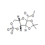 Methyl (4aS,5aR,8aS,8bR)-7,7-Dimethyltetrahydro-4H-[1,3]dioxolo[4’,5’:4,5]furo[3,2-d][1,3,2]dioxathiine-5a-carboxylate 2,2-Dioxide